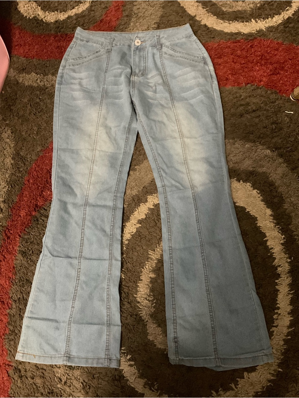 Women’s Light Blue Flared Jeans size M